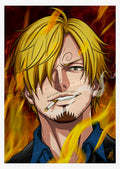 Sanji | Lámina de ilustración digital | Fran Gandia Art