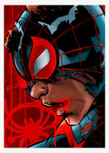 Miles Morales | Lámina de ilustración digital | Fran Gandia Art